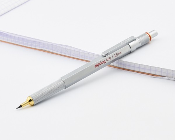 ロットリング ROTRING 800 メカニカル ペンシル ブラック/シルバー