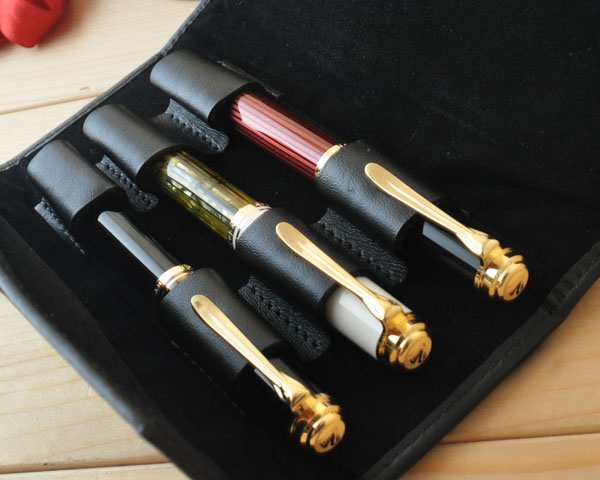 ペリカン PELIKAN ペンケース 3本用 ブラック PL-FC-1｜au PAY マーケット