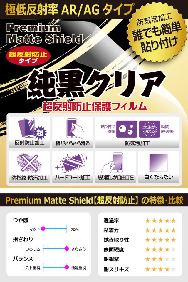純黒クリア【超反射防止】保護フィルム OSEE Mega 22S【PDA工房】_1