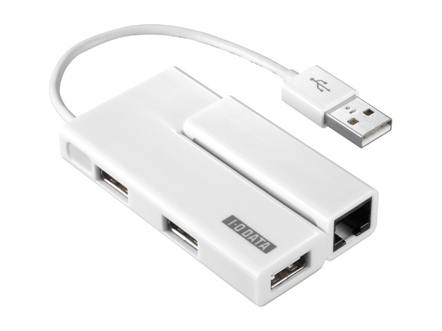 I-O DATA 有線LANアダプター搭載 USB2.0 4ポートハブ US2-HB4ETX[定形外郵便、、代引不可] 売上値下げ 