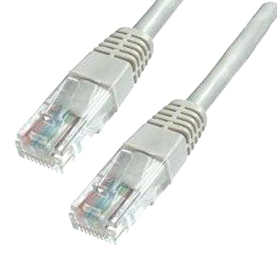 LANケーブル CAT5 カテゴリー5 ストレート 1.8m グレー[定形外郵便 