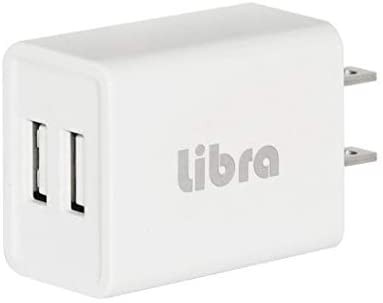 同時購入特典付き Libra USB-AC充電器 USB2ポート 2.1A LBR-AD2USB21