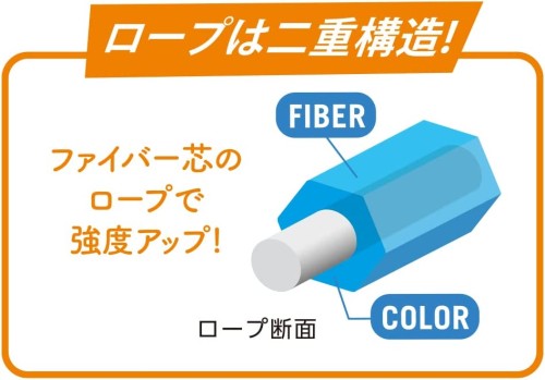 デビカ 瞬足なわとびHF パープルトーン[定形外郵便、送料無料、代引不可]
