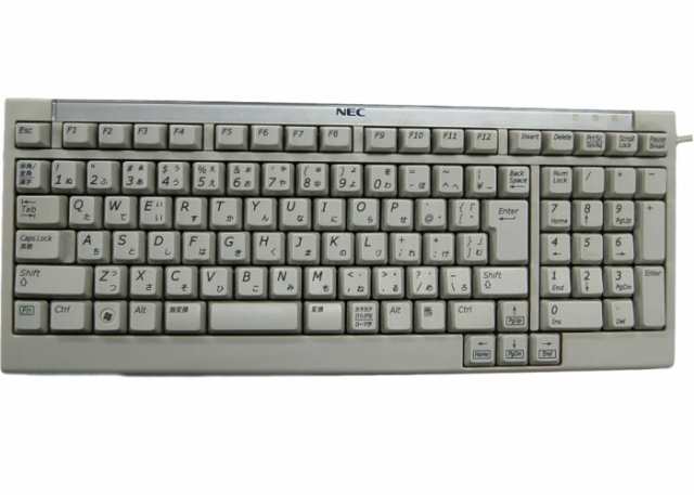 中古品]NEC ミニキーボード PS/2 PS2 日本語キーボード KB-0611[送料無料(一部地域を除く)]の通販はau PAY マーケット -  ユウショウショップ | au PAY マーケット－通販サイト