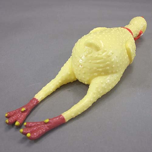 びっくりチキン シャウティングチキン 約30cm 叫ぶニワトリ にわとり
