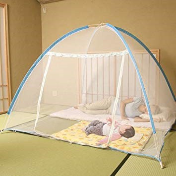 ワンタッチ蚊帳 レギュラーサイズ 200×180×150cm[送料無料(一部地域を除く)]