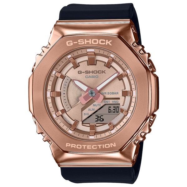 取寄品 正規品 CASIO腕時計 カシオ G-SHOCK ジーショック アナデジ アナログ&デジタル 丸形 GM-S2100PG-1A4JF メンズ腕時計 送料無料の通販は