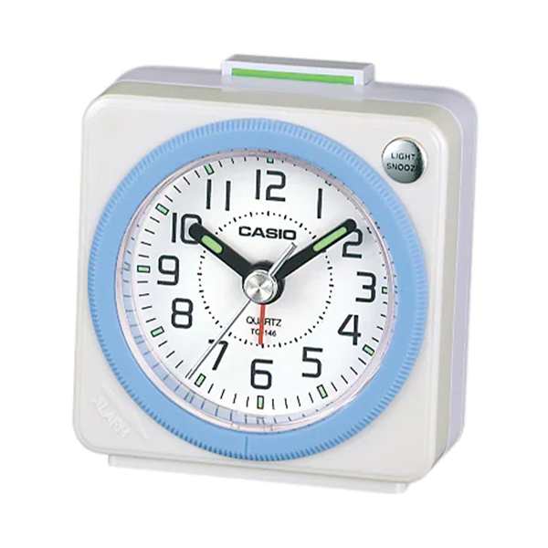 取寄品 正規品 CASIO時計 カシオ 置き時計 置時計 TQ-146-7JF アナログ表示 目覚まし時計 シンプル SALE|公式通販・直営店限定| 