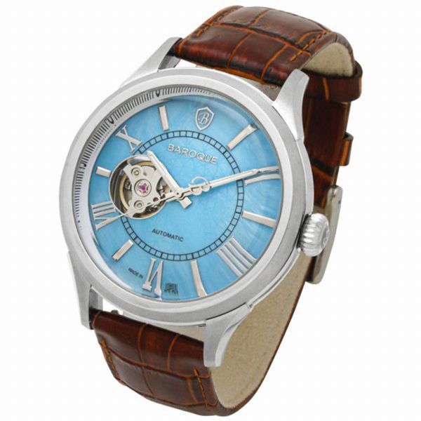 取寄品 正規品 日本製 BAROQUE バロック 自動巻き BA3004S-38BR オートマチック メイドインジャパン メンズ腕時計 送料無料の通販は