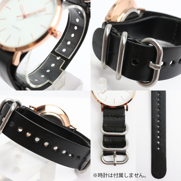 替えベルト 時計バンド 高級感溢れるnatoタイプベルト Natoストラップ 本革 牛革 2サイズ 18mm mm メンズ腕時計 Belt016 腕時計用の通販はau Pay マーケット 腕時計アパレル雑貨小物のｓｐ