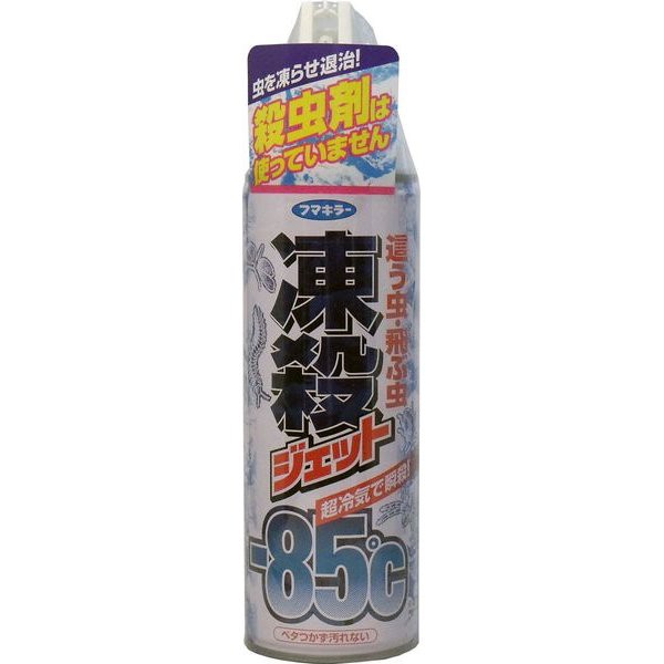 殺虫剤スプレー 凍殺ジェット 這う虫 飛ぶ虫用 虫を凍らせ退治する 瞬間冷却-85度 300ml フマキラーの通販はau PAY マーケット -  カナエミナ