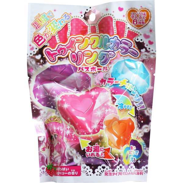 トゥインクルカラーリングバスボール あまずっぱいストロベリーの香り 発泡タイプの入浴料 1個入 子供用 お風呂の入浴剤の通販はau PAY マーケット  - カナエミナ | au PAY マーケット－通販サイト