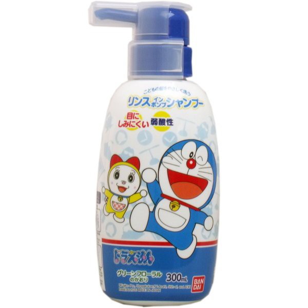 リンスインシャンプー 子供用シャンプー ドラえもん 300ml グリーンフローラルの香りの通販はau Pay マーケット カナエミナ