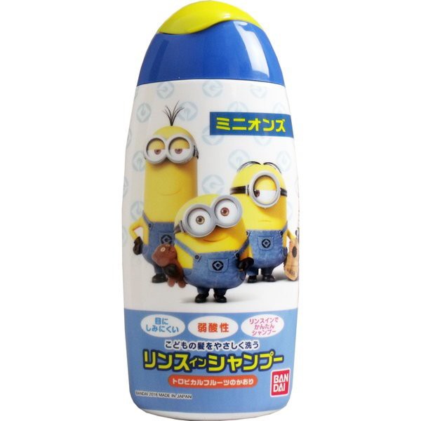 リンスインシャンプー 子供用シャンプー ミニオンズ 150ml トロピカルフルーツの香りの通販はau Pay マーケット カナエミナ