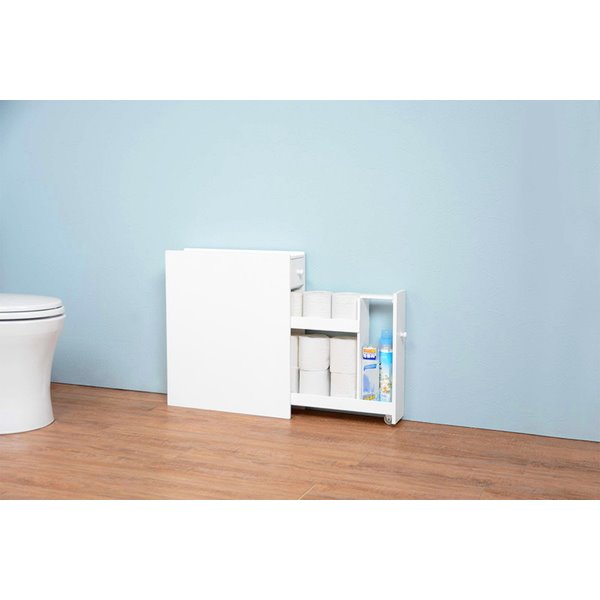 トイレ収納ラック 収納棚 スリムボックス トイレットペーパー最大12個