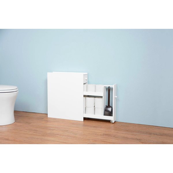 トイレ収納ラック 収納棚 スリムボックス トイレットペーパー最大12個