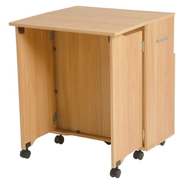 キッチンワゴン キャスター付き 折りたたみテーブル付き コンパクト 天板幅60cmの通販はau Pay マーケット カナエミナ