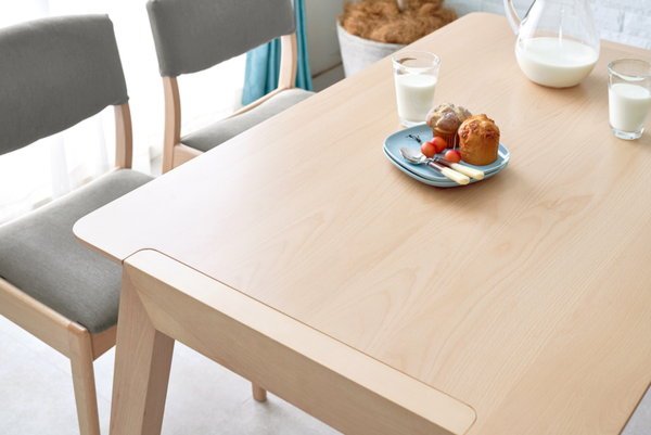 ダイニングテーブル 長方形 幅120cm 単品 おしゃれ 天然木 木製 ビーチ材 北欧テイスト_7