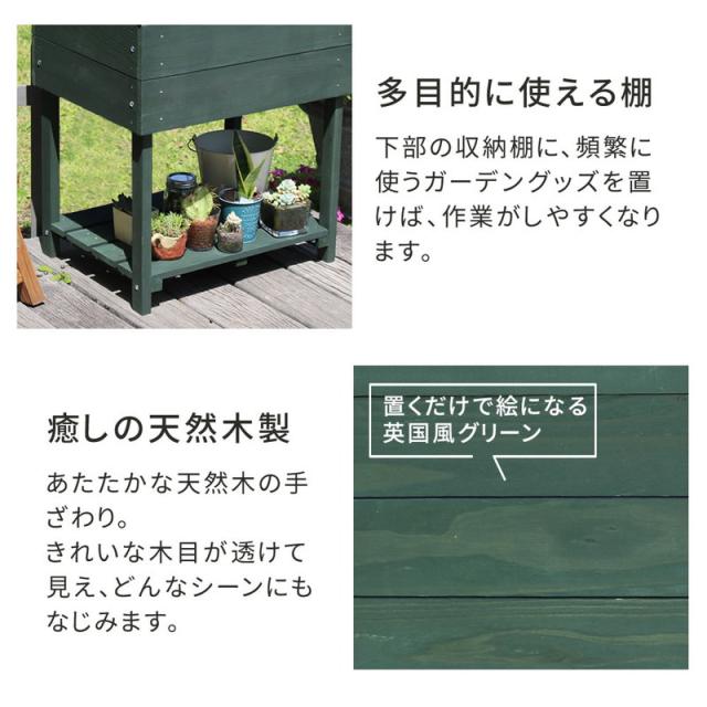 温室 小型温室 木製 アクリル窓付グリーンハウス（温室）おしゃれ イングリッシュガーデン風_10