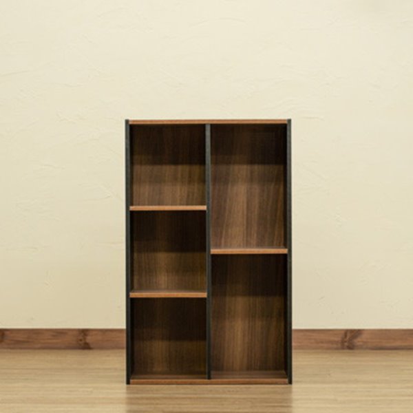 オープンラック カラーボックス 収納棚 木製 2段 3段 幅50 奥行