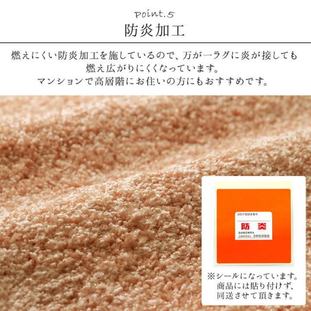 カーペット ラグマット 絨毯 サンティエ 150x200cm 防炎 撥水 ダニ対策 抗菌 消臭 アレルキャッチャー シンプル 日本製 平織カーペット_8