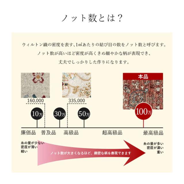 玄関マット ラグマット 屋内 室内用 70x120cm トルコ製 ウィルトン織 クラシカル柄 抗菌防臭 消臭 ソファー前 ベッドサイド_7