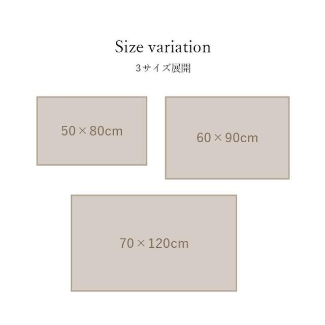 玄関マット ラグマット 屋内 室内用 70x120cm トルコ製 ウィルトン織 エスニック 民族柄 シンプル 抗菌防臭 消臭 ソファー前 ベッドサイド_11