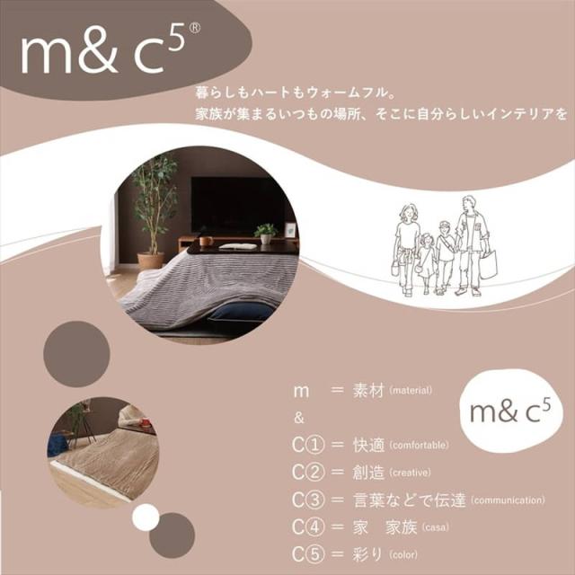 こたつ布団カバー 正方形 200x200cm モルデ 洗える ファスナー式 無地 シンプル ベーシック フランネル生地_2