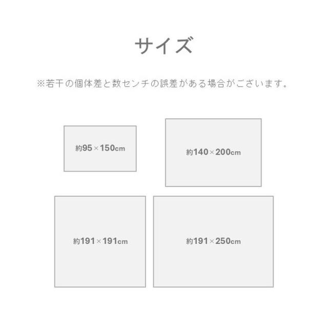 【6月29日17時迄 ポイント10倍】い草ラグ カーペット 敷物 F月ごよみ 191×250cm 幾何 ボーダー柄 滑り止め付き 熊本県産い草使用 日本製_4