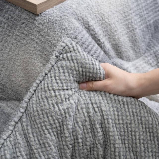 こたつ布団 掛け布団 ラムリー 長方形 190×240cm おしゃれ 北欧風デザイン リバーシブルタイプ_9