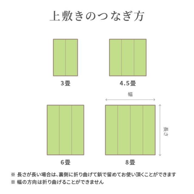 い草引っ敷き 引っ敷き 花ござ 日本の首都間 4.5畳用 格好のいい 和今めかしい 市松柄 うしお 裏貼りあり 和室 畳の上敷き 洋室 フローリング