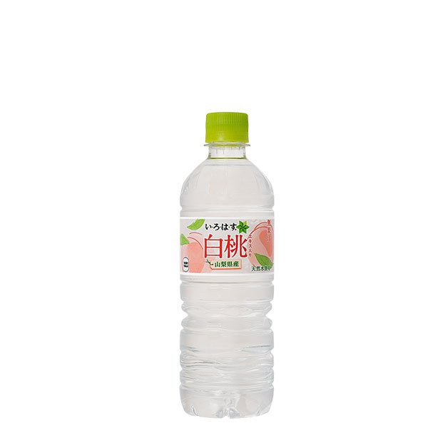 いろはす 白桃 日本の天然水 い・ろ・は・す 555ml ペットボトル 1ケース 24本入の通販はau PAY マーケット - カナエミナ