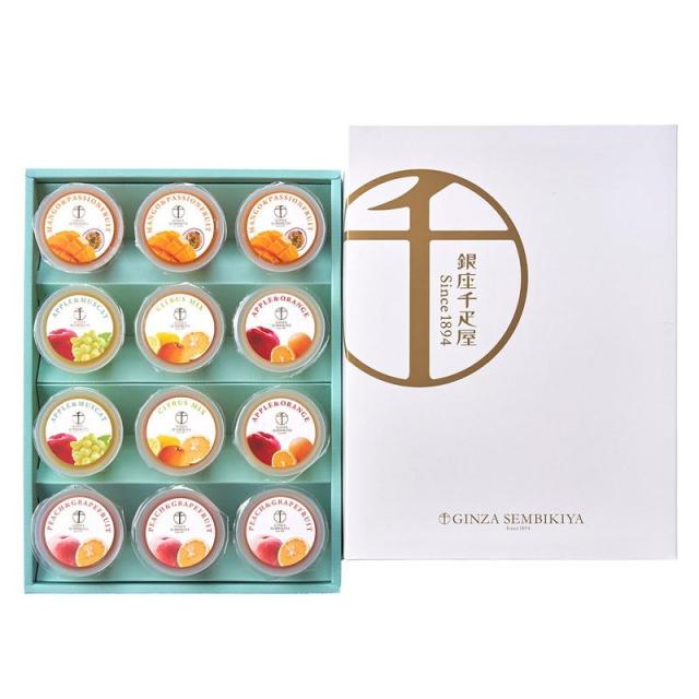 銀座フルーツジュレ 銀座千疋屋 詰め合わせ ギフト プレゼント お中元 お歳暮 内祝いの通販は 6,480円