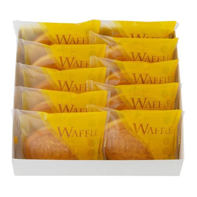 岡山 創業明治四年 「福井堂」 ワッフル カスタード10個セット 詰め合わせ ギフト プレゼント お中元 お歳暮 内祝い 4,997円