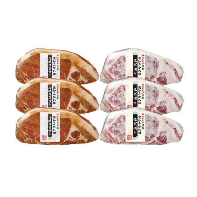 愛知みかわ豚味付け2種セット 詰め合わせ セット ギフト プレゼント お中元 お歳暮 内祝い 4,131円