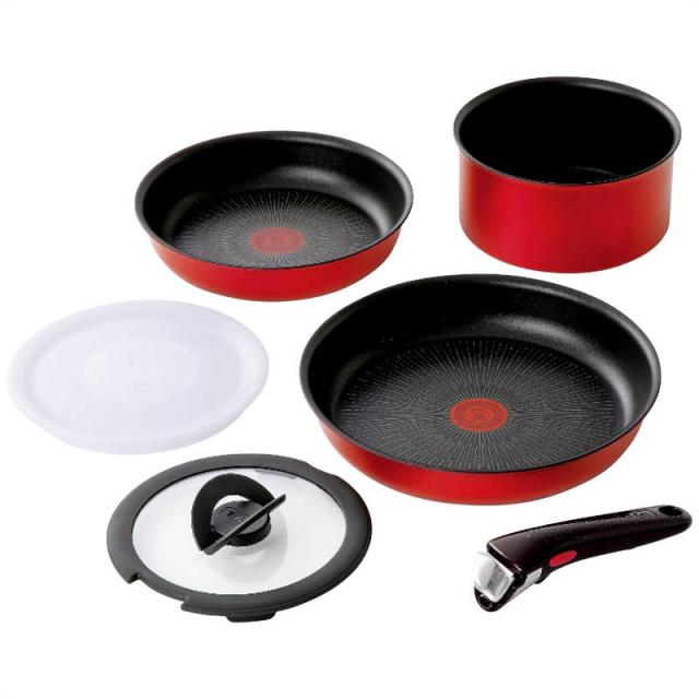 T-fal　インジニオネオ IH ルージュ アンリミテッド　セット6 T-fal インジニオ・ネオ IHルージュ・アンリミテッド セット6 IH