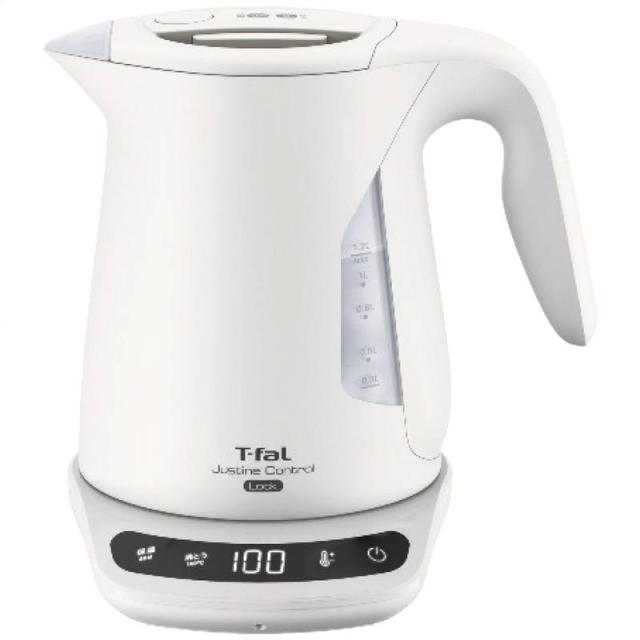 ティファール ジャスティンロック コントロール 電気ケトル1.2l 9,879円