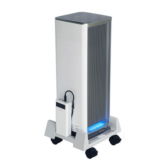 空気清浄機 Belle Air 静電気フィルタ式 コードレス バッテリー付き