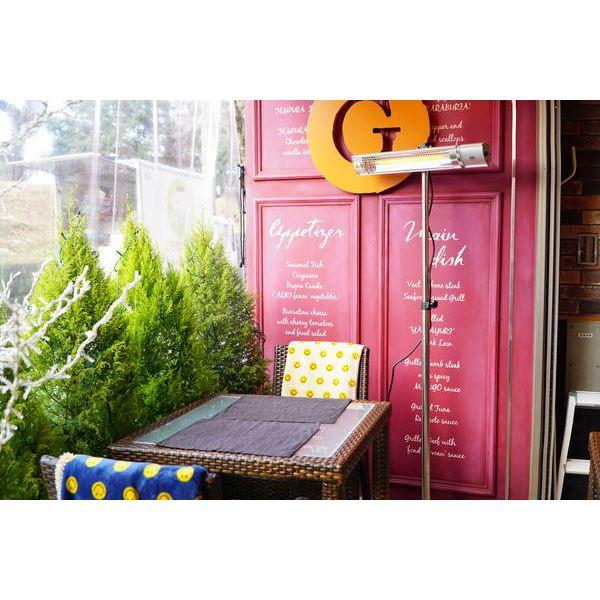 電気ストーブ 防水 防塵 屋外対応 スタンド設置タイプ 業務用ヒーター