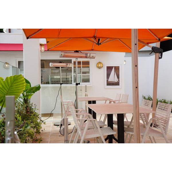 電気ストーブ 防水 防塵 屋外対応 スタンド設置タイプ 業務用ヒーター フェアリーヒーター 100V 1000W 電気ストーブ 防水 防塵 屋外対応 スタンド設置タイプ 業務用ヒーター