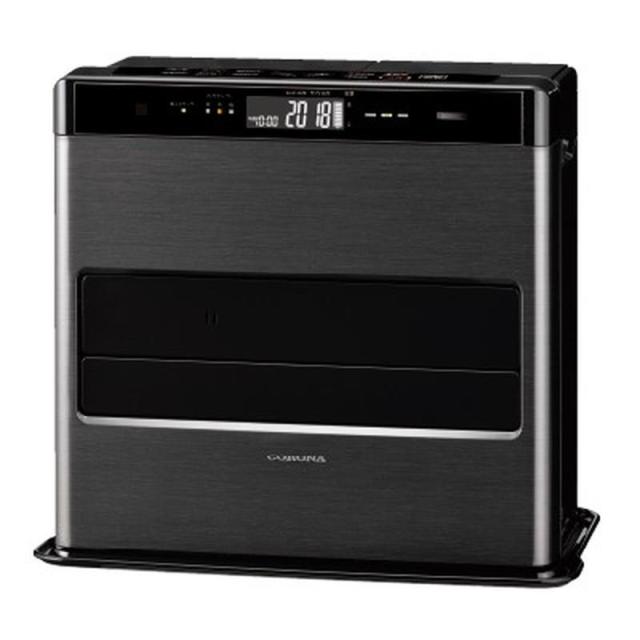 石油ファンヒーター 灯油 コロナ 木造12畳 最大17畳 DCモーター ルーバー搭載 WZシリーズ FH-CWZ46BYF-KG グランブラックの通販は 41,802円