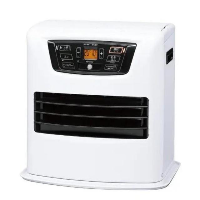 石油ファンヒーター 灯油 トヨトミ 家庭用 暖房機器 木造10畳 最大13畳 タンク容量7L LC-S36N-WT ホワイト 人感センサーモデル 3年保証の通販は
