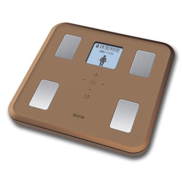体組成計 体重計 タニタ 簡単操作 見やすい 分かりやすい 応援してくれる体重計 ブラウンの通販は