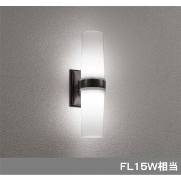4灯式デジタル照明 グレー 縦型 玄関灯 LED照明器具 横向き 縦向き対応 エクステリアライト 防雨