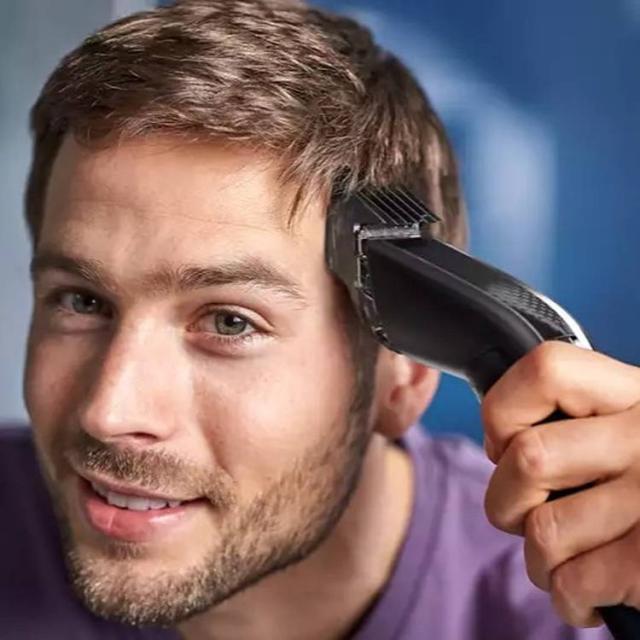 電動バリカン ヘアーカッター 充電式 コードレス フィリップス 5000シリーズ セルフカット 防水 水洗い対応 27段階長さ調節 ターボモード搭載