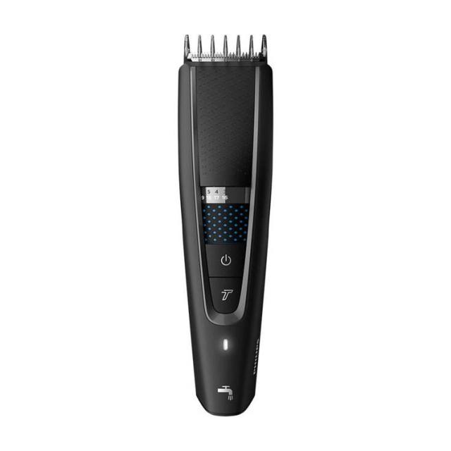 電動バリカン ヘアーカッター 充電式 コードレス フィリップス 5000シリーズ セルフカット 防水 水洗い対応 27段階長さ調節 ターボモード搭載