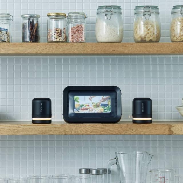防水スピーカー リズム 防水 Bluetooth ポータブルシアタースピーカー セパレート マグネット 充電式 小型 コンパクト_7