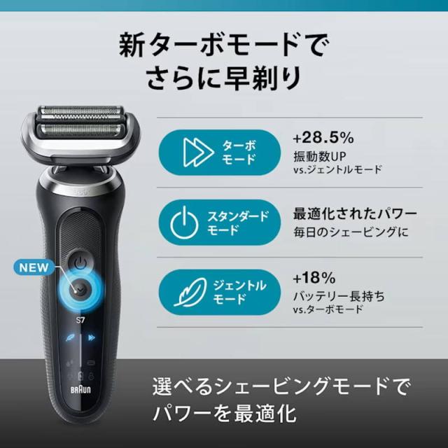 電気シェーバー ブラウン 電動 髭剃り メンズシェーバー 3枚刃 BRAUN 