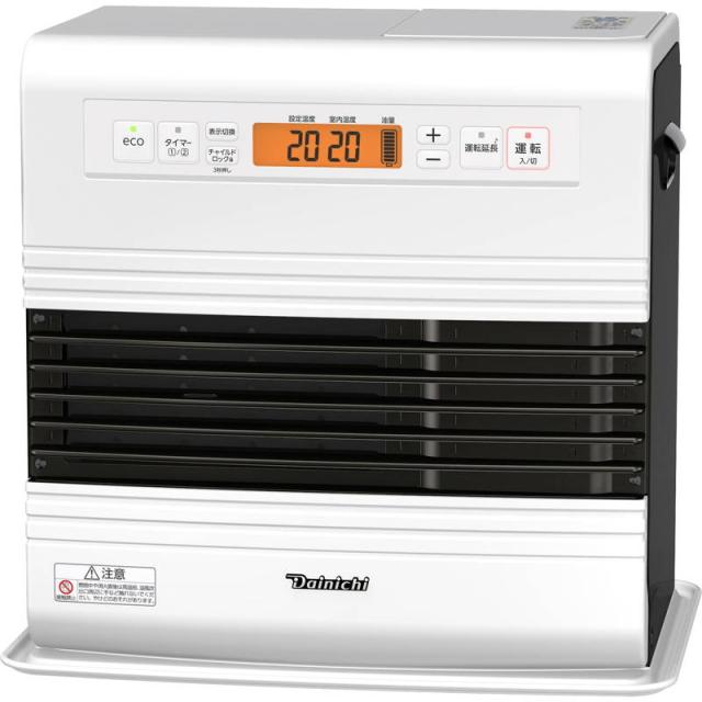 石油ファンヒーター 灯油 ダイニチ 家庭用 木造15畳 最大20畳 9Lタンク GRタイプ FW-5725GR-W 日本製 3年保証