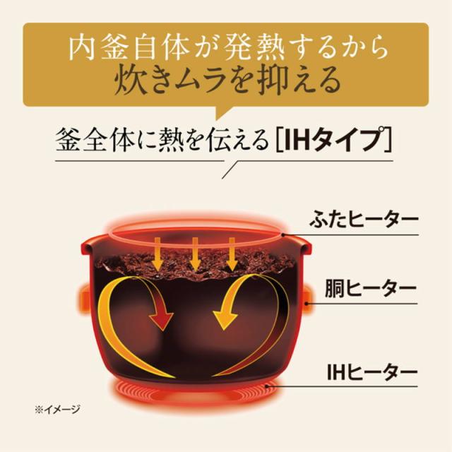炊飯器 IH炊飯ジャー 1升 10合炊き 象印 豪熱沸とうIH 黒まる厚釜 内釜1年保証 NW-VK18-BA ブラック_1